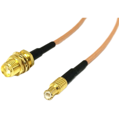 FSATECH CON-RF6x-xxM SMA female to MCX male cable